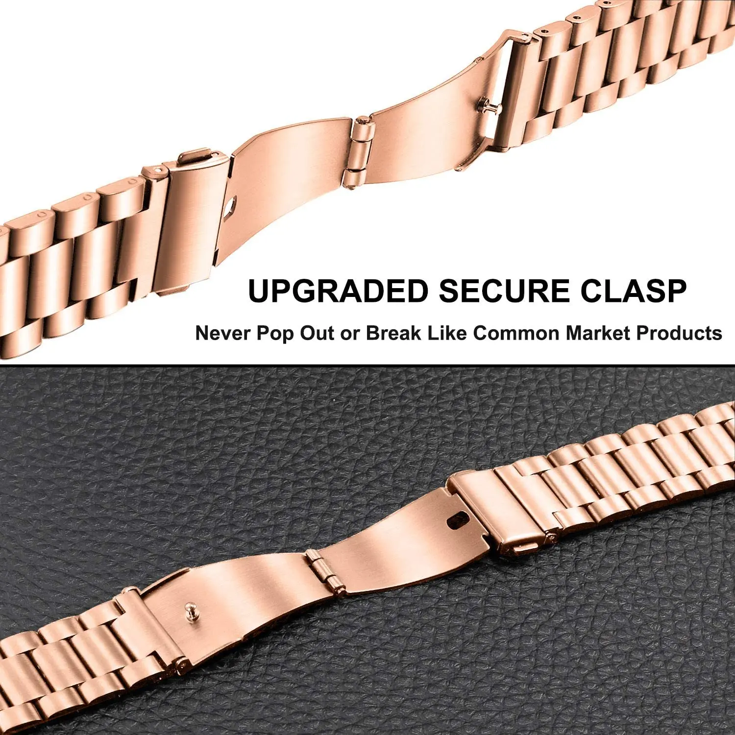 20 22mm Metal Strap For Amazfit Bip 5 3 3Pro Bracelet GTS3 2e 4 4mini Watchband For Amazfit GTR 4 3 3Pro 42 47mm GTR 2e GT3 2Pro