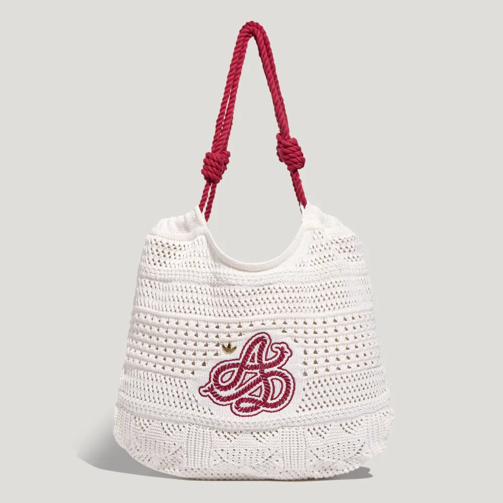 Adidas Originals Men's and Women's CROCHET TOTE Sports and Leisure Shoulder Bag KX0539
