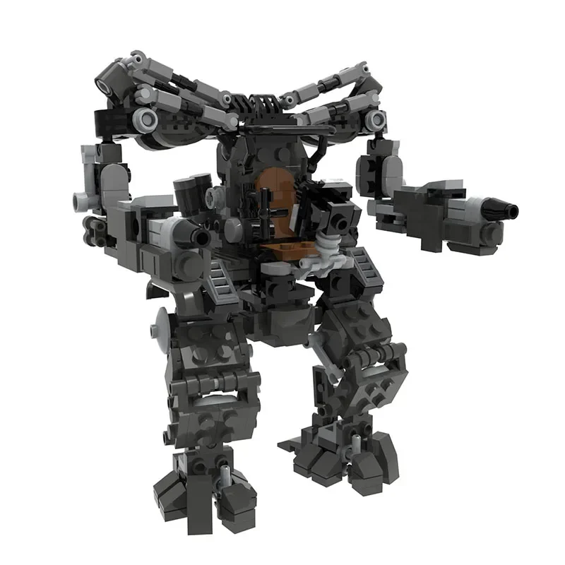 New MOC Sci-fi Movie Matrix APU Mech Robot Bricks Machine Monster Building Blocks Kit Toys For Children Birthday Gifts