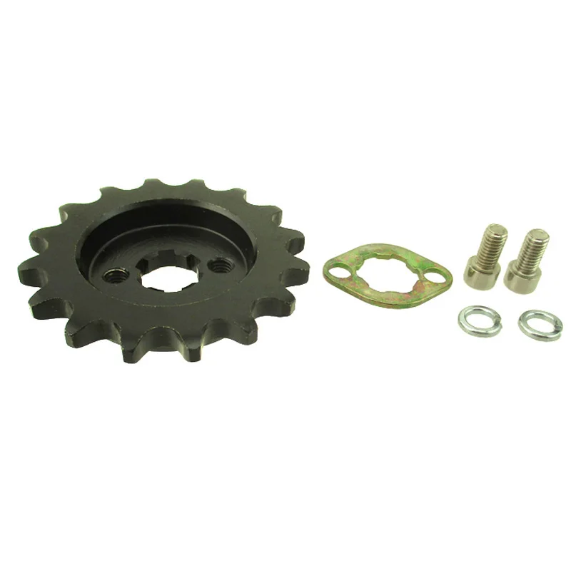 XLJOY Offset Front Sprocket +7mm 420-16T For Honda Mini Trail Monkey Bike  Zonghsen ZS190 Daytona Anima 190cc 212cc Engine