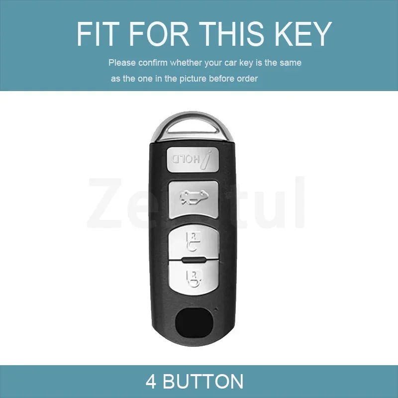 TPU Car Remote Key Case 4 Buttons For Mazda 2 3 6 Atenza Axela Demio CX-5 CX5 CX-3 CX7 CX-9 2015 - 2019 Accessories Cover