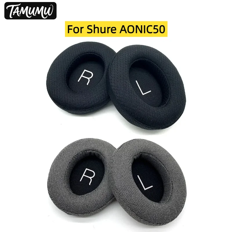 

Replacement Foam Ear Pads Cushions for Shure AONIC50 Headphones Soft Form Earpad High Quality Earpads Cover Cushion
