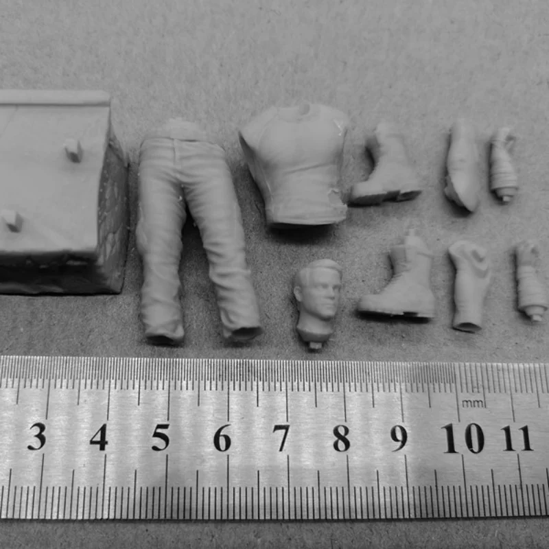 Rock-climber Full รูปเรซิ่นชุด 1/24 Scale ประกอบ Unpainted ของเล่น