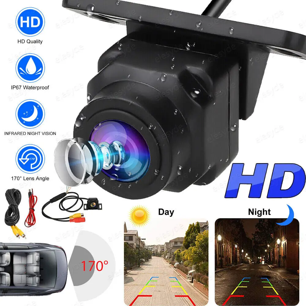 

170° CMOS HD Car Front/Side/Rear View Reverse Backup Night Vision Parking Camera