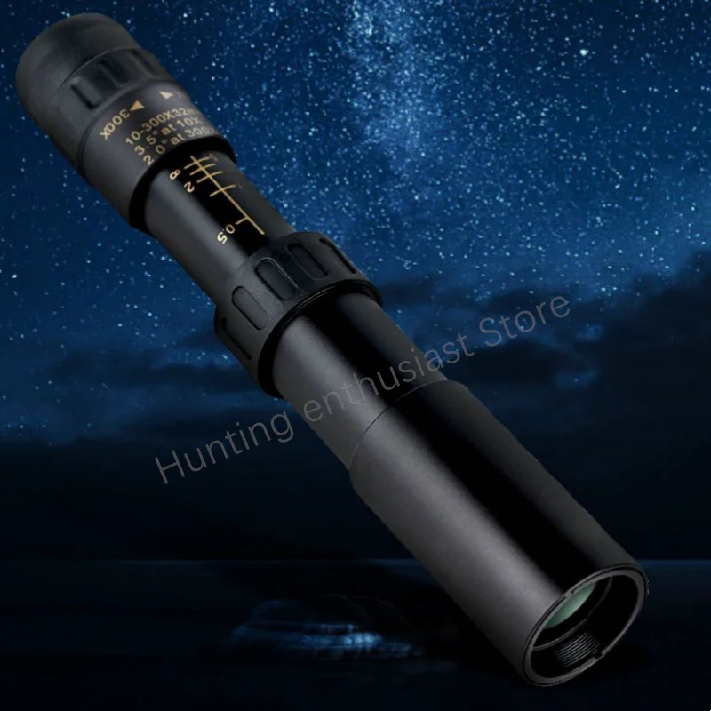 

10-300X Zoom Military Metal HD Powerful Binoculars Remote Quality Portable Professional Hunting Monocular Telescope