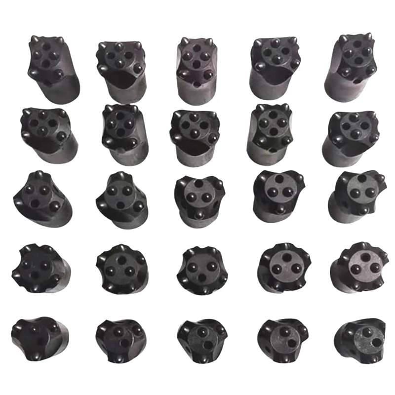 Imagem -06 - Ferramentas de Perfuração de Hard Rock Botão Esférico Cônico Broca na Construção de Túneis de Pedra de Pedreira 28100 mm 10 Pcs