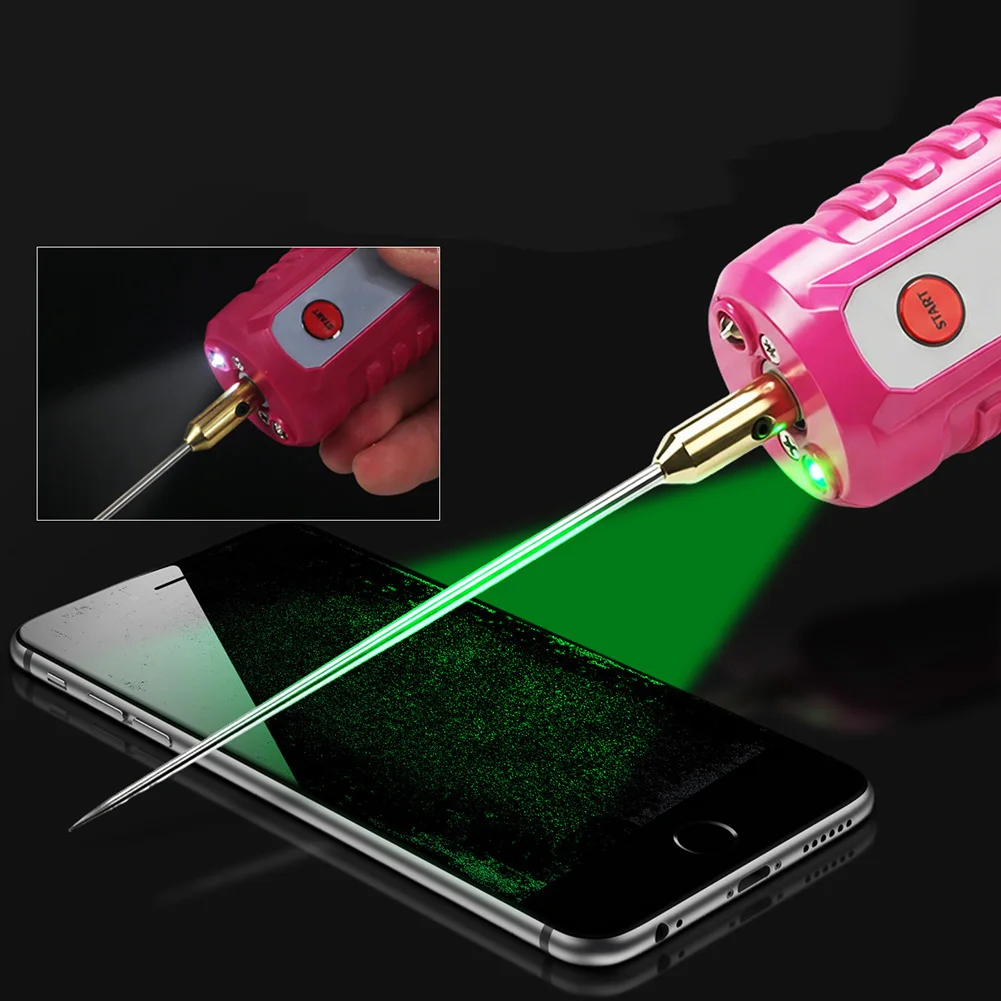 Electric Glue Remover for Phone Repair with Motor Drive Stable Performance and 7 Piece Accessory Kit for Various Tasks