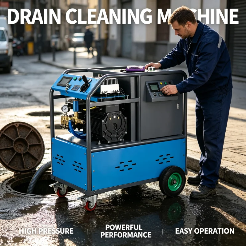 Plumbing Snake Drain - Промышленная машина для гидродинамической очистки канализации: