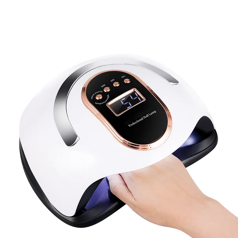 New Nail Beauty Lamp Golden Thread LED Bead Fast Drying Infrared Sensing UV Phototherapy Curing Nail Care Lamp Machine