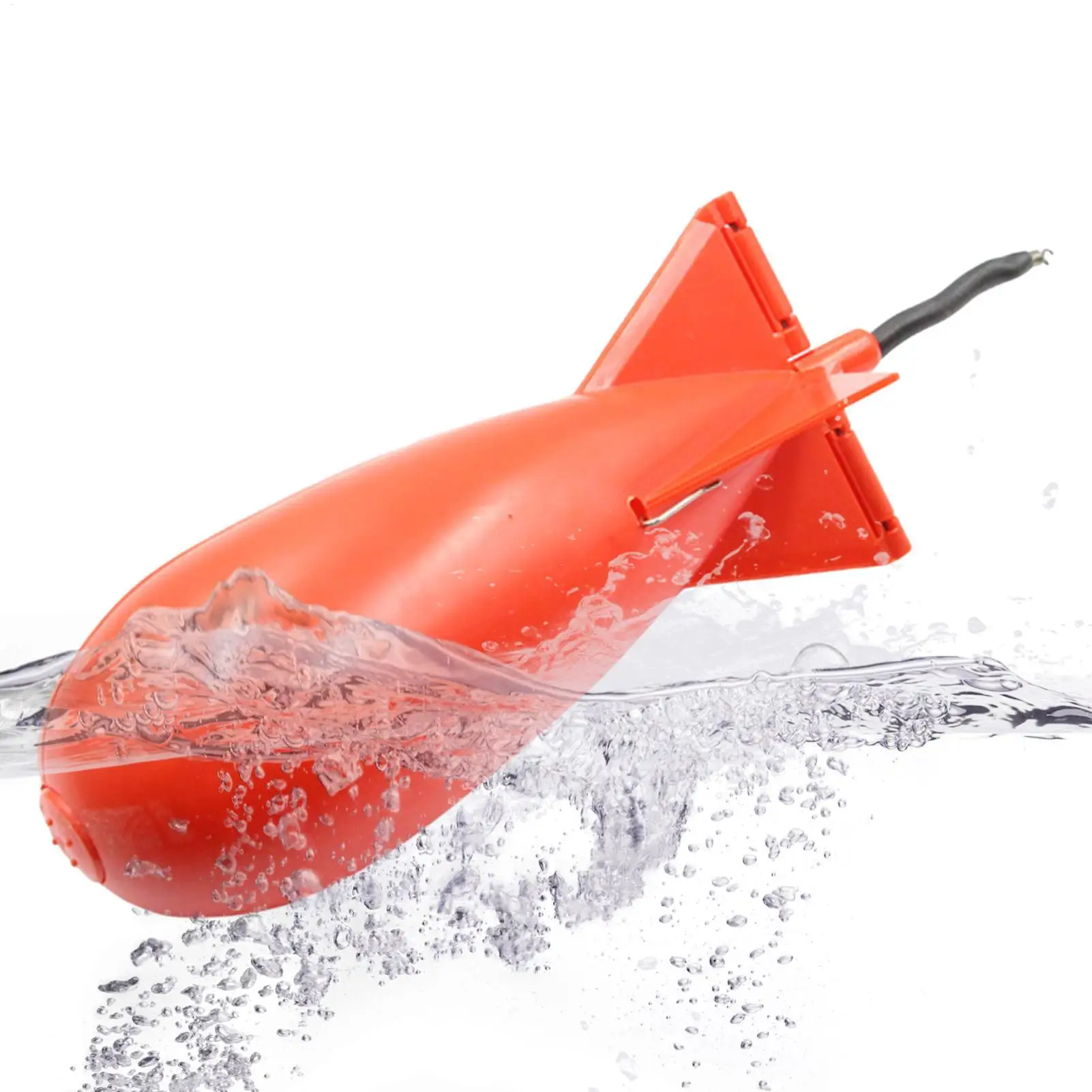 Carp Fishing Spod Rocket Bait Launcher, Spring Loaded Portable Bombs Bait Feeder Multi-color Multi-specification Fishing Tackle