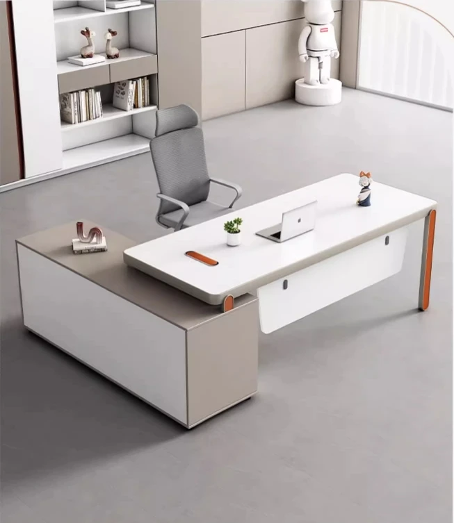 

Офисная мебель, стол для босса, простой современный новый стол для подшивки из алюминиевого сплава, письменный стол для руководителя, верстак