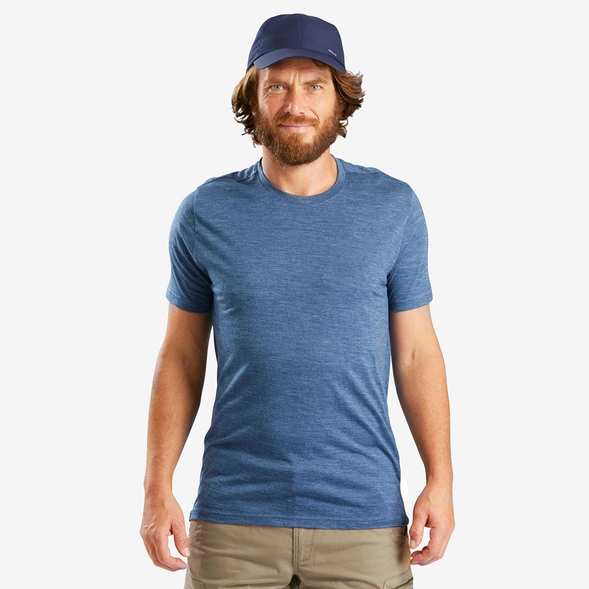 Superfine Merino Wool T Shirt Men Base Layer Merino Shirt Wicking Breathable Quick Dry Anti-Odor No-itch Big USA Size image 6