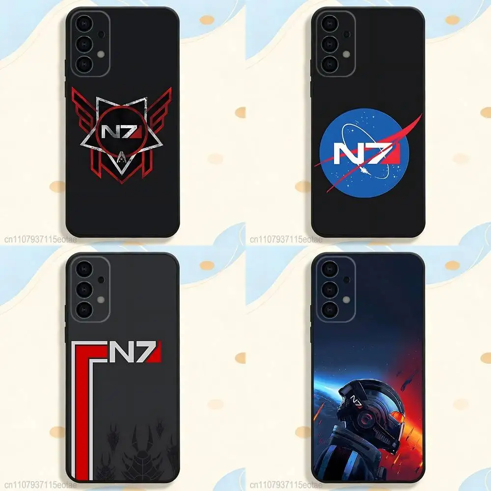 

Game N7 M-Mass Effect Phone Case for Samsung S26 S24 S22 S25 Ultra S9 S20 FE S23 Plus S10 S21 Shockproof Funda Cover