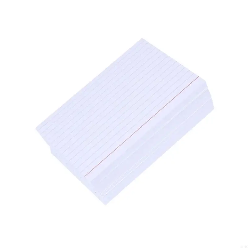 W89C 300 Blätter ausgekleidete Karteikarten zum Studium von Notizen Vokabularkarten für die Büroschule
