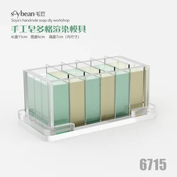 high grade Acrylic Handmade Soap Rendering Mould Soap Repairer Tool for Loaf Soap Making Supplies