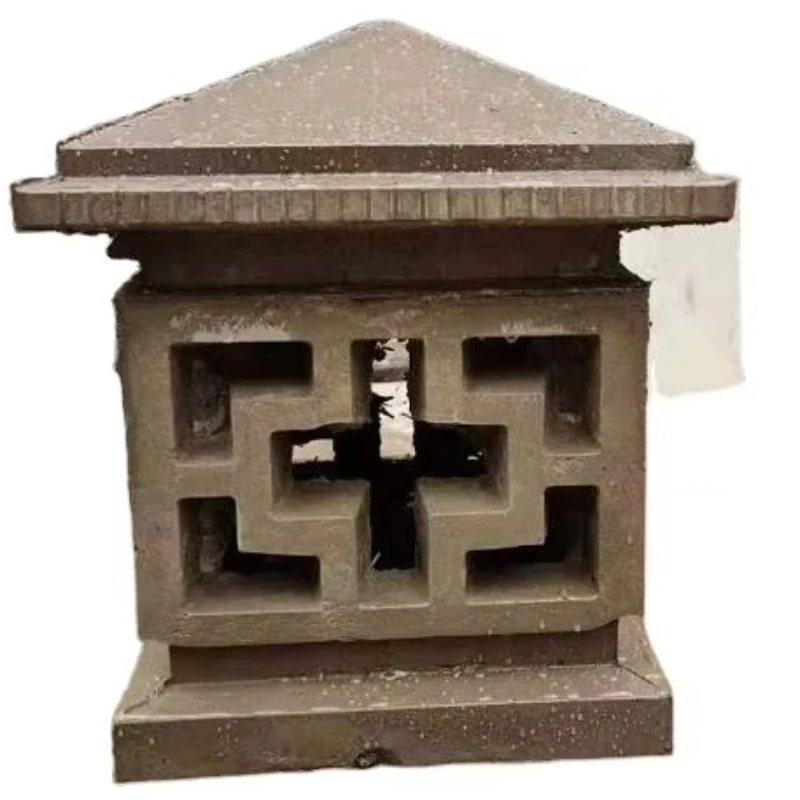

Plastic concrete hollow lamp lantern decoration mold for garden garden decoration