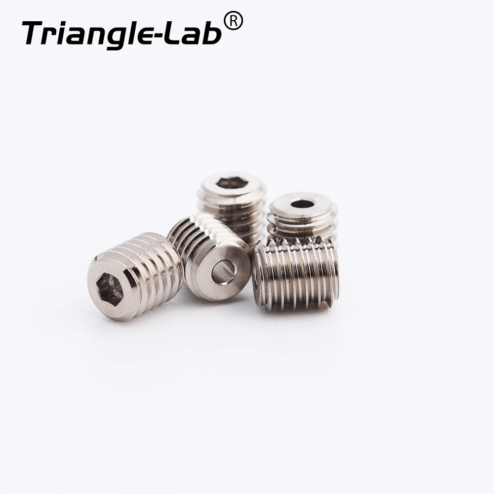 Trianglelab Plated Copper QIDI Adapters and V6 DLC Bimetal Nozzle compatible with QIDI 3D printer