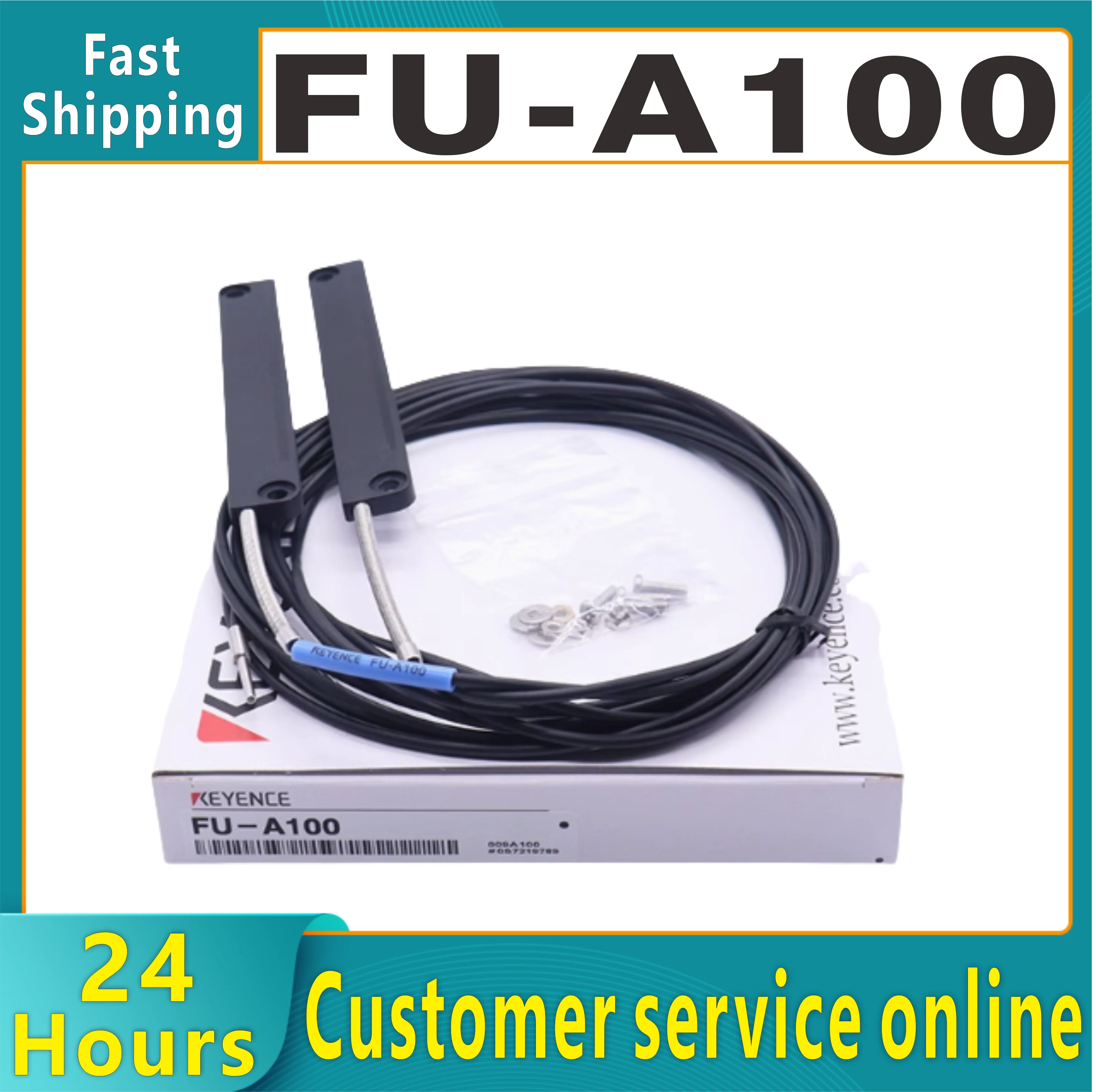 

Новый оригинальный оптоволоконный датчик Keyence FU-A100, фотоэлектрический переключатель, высокоточная целевая зона