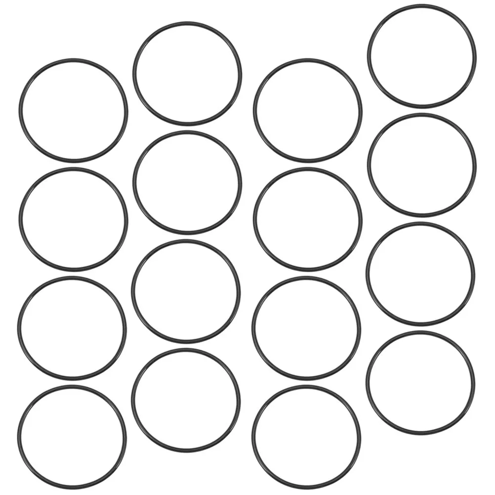 50개 실리콘 젤리 팔찌 탄력 있는 간단한 손목밴드 스트레치 DIY 액세서리 야외용 손목 스트랩 다기능 착용 가능