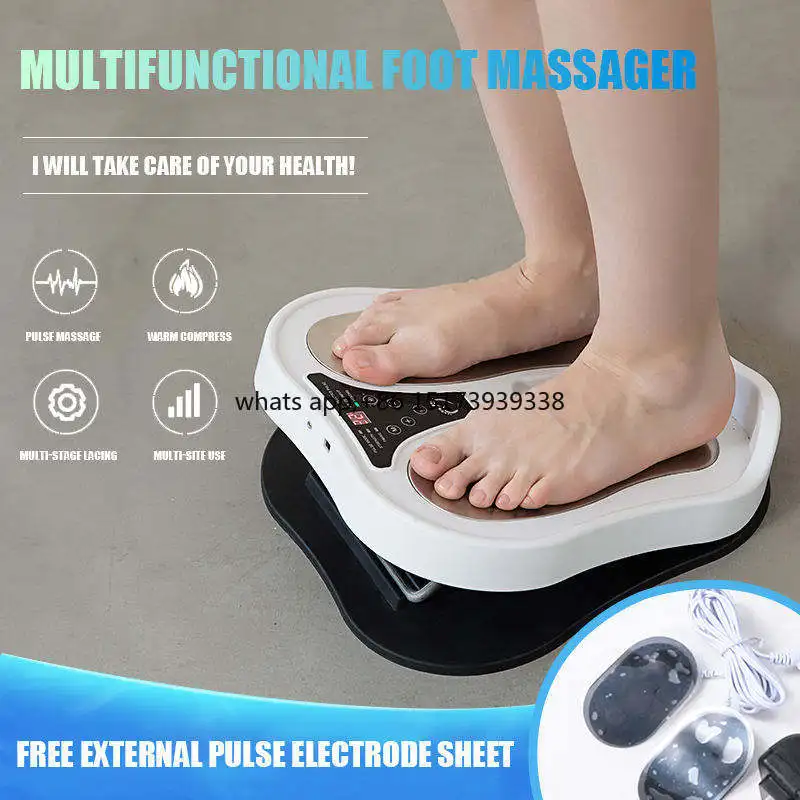 

Ems Foot Massager Calf Tendon Muscle Stretching Hot Compress Acupoints Deep Massage Magnet Therapy Feet Massager