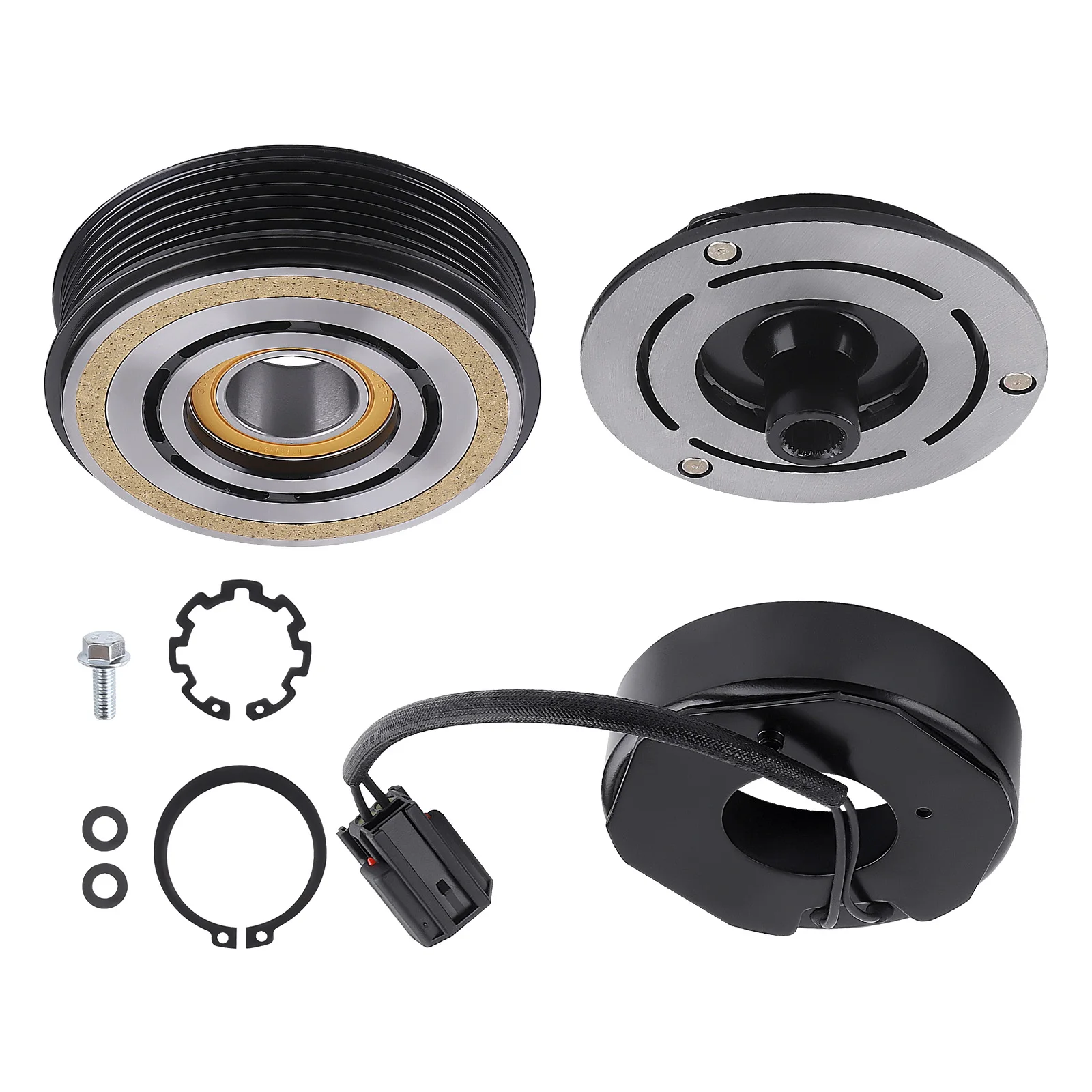 

Комплект сцепления компрессора для GMC Acadia V6 3.6L с 6-Groove 2011-2012 гг. 25891797 20844676