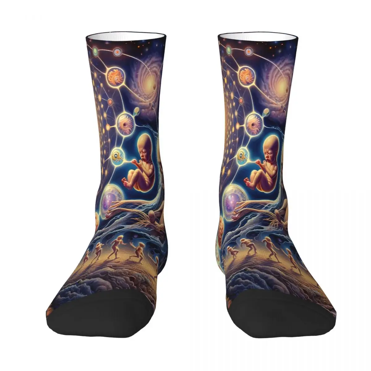 New Life Sock Printed Man Polyester