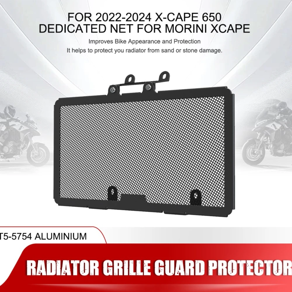 

2022-2023-2024 New X-Cape 650 Dedicated Radiator Grille Guard Protector Grill Cover Protection Net For Morini Xcape X Cape 650