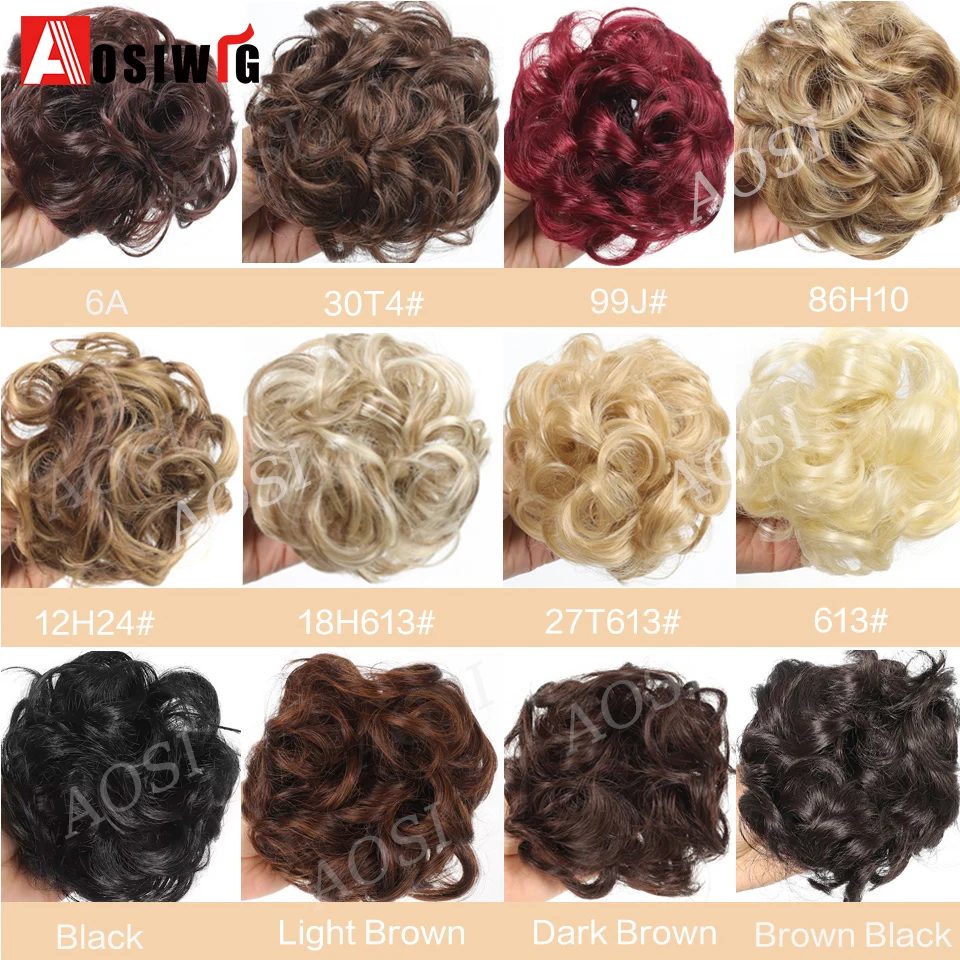 Thumbnail 4 - #54 Trending Clip-In Chignon Hair Buns Right Now