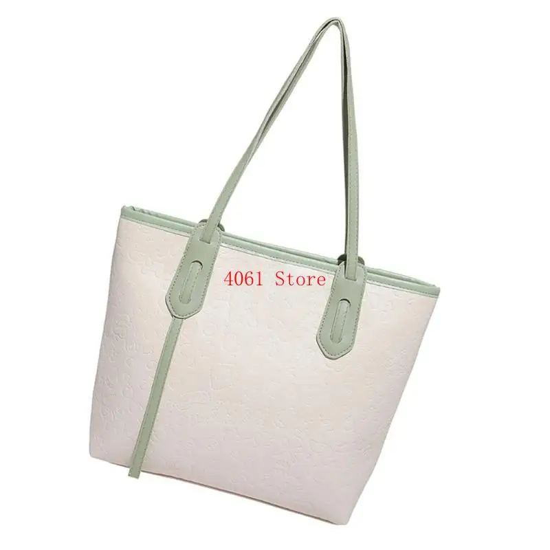 

Fashionable Carryall Bag Tear Resistant PU Leather Underarm Purse Comfortable Strap Essential Shoulder Bags For Work