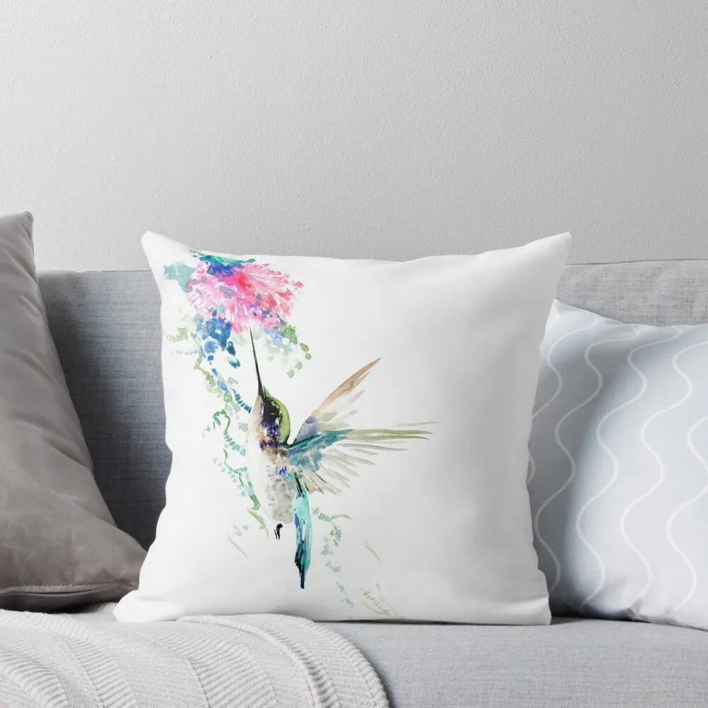

The Flight of Hummingbird Throw Pillow Anime Sofa Covers For Living Room autumn pillowcase pillow