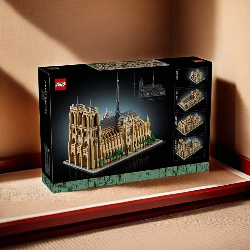 Architectuur Notre-Dame De Parijs Replica, 21061 Lego Verzamelbouwset Voor Volwassenen, Architectonisch Modelbouwpakket