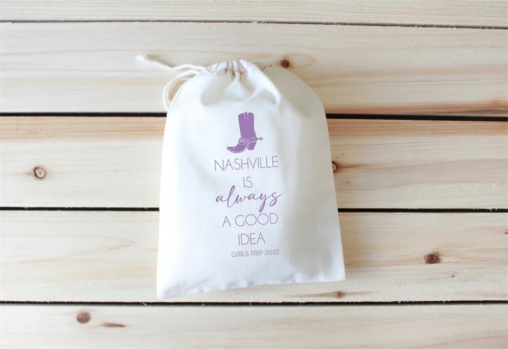 20pcs Nashville Is Always A Good Idea - Nashville Hangover Kit - Nashville Bachelorette Party Bag - Nashville Welcome Bag -