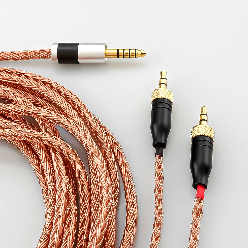 16 Core Copper Audio Cable Headphone Upgrade for SONY MDR-Z1R MDR-Z7 MDR-Z7M2 with Lock Nut High Quality Sound Improvement