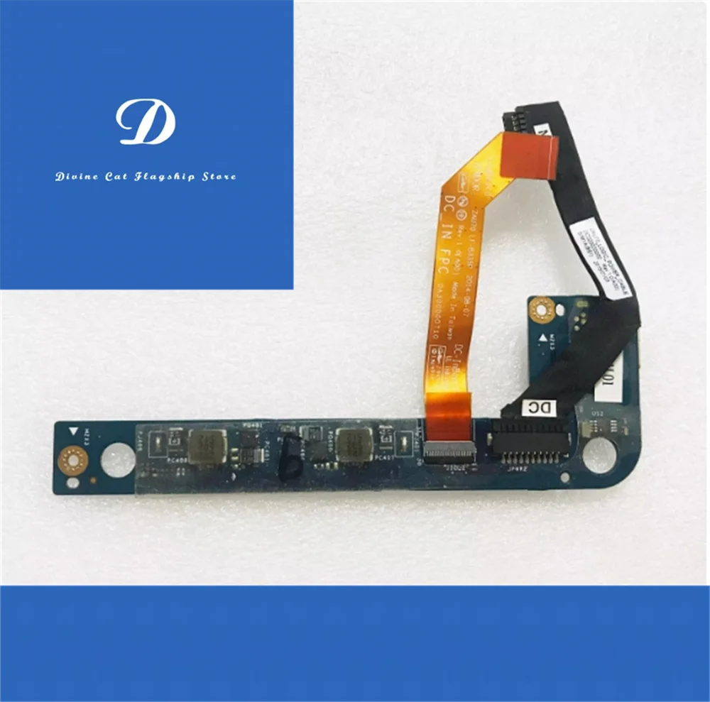 FOR Dell Latitude E7350 7350 LS-B336P JTJJW Power Interface USB Board With Cable