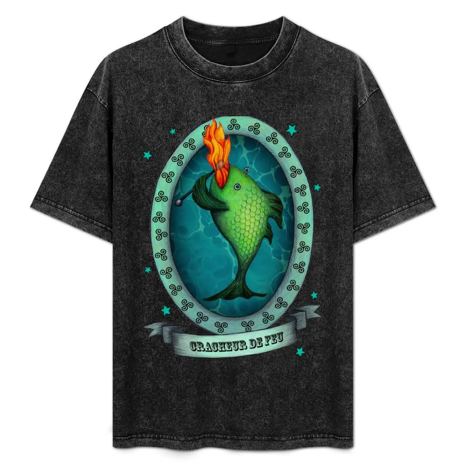 

Cracheur de Feu T-Shirt anime tshirt graphic t shirt vintage quick-drying shirts men graphic