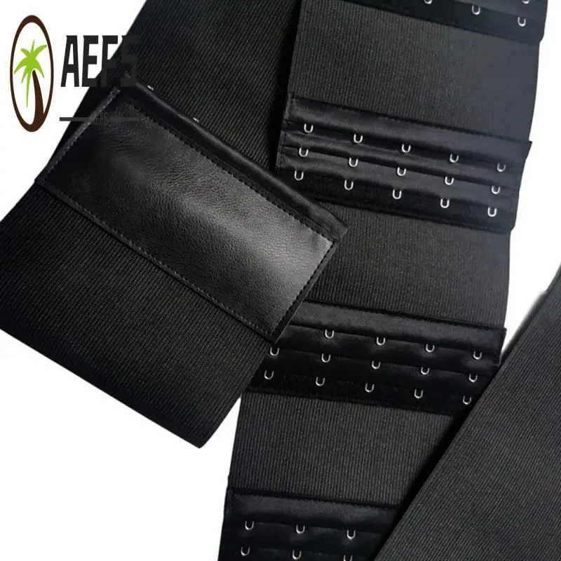 

AEF5-Wrap Waist Trainer Stomach Abdomen Binder Belly Body Shaper Compression Belt Tummy Control Shapewear