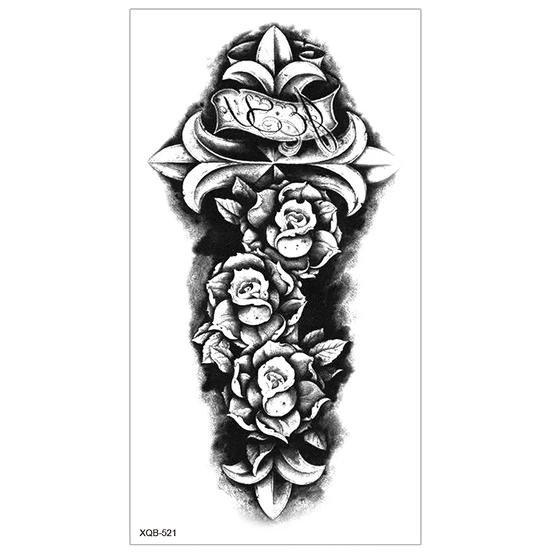 Newest 40 Different Styles Tatoo Stickers Waterproof Temporary Gradient tattoo patch Herbal juice tattoo patch geisha flower