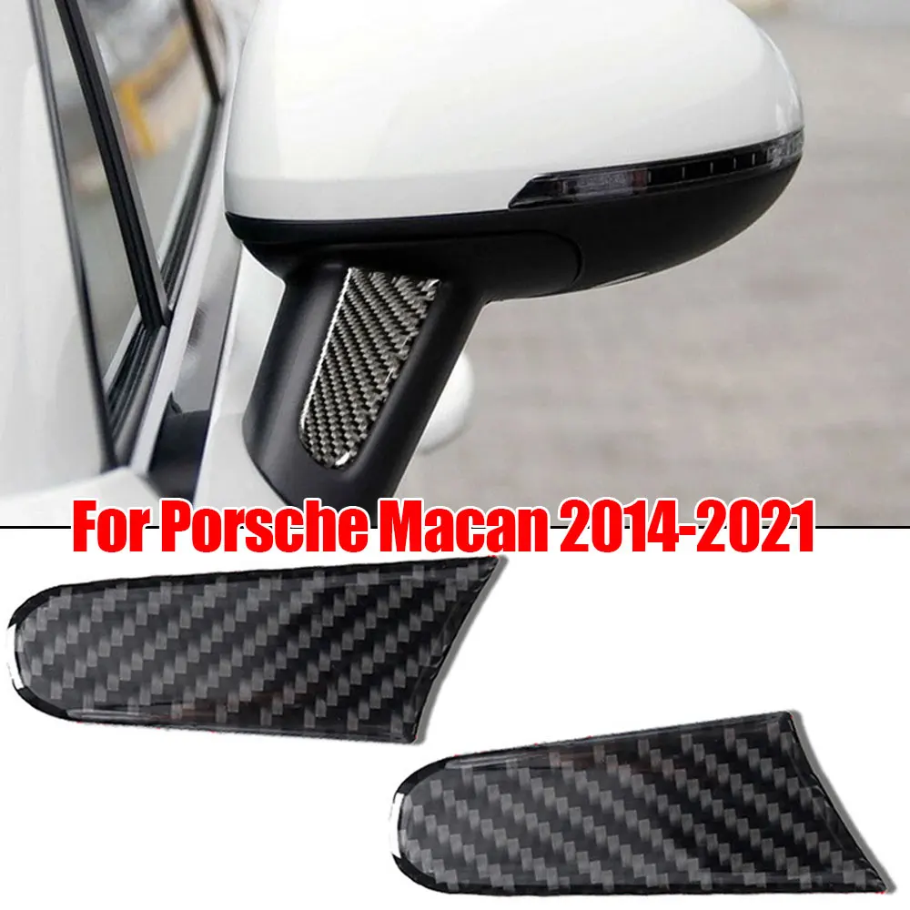 

Внешние аксессуары для автомобиля, зеркало заднего вида, декоративные наклейки, защита от царапин, наклейка, накладка для Porsche Macan 2014-2021