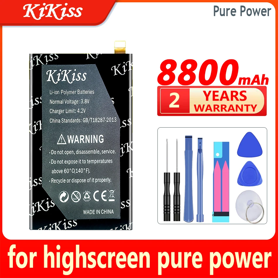 

8800mAh KiKiss Battery for highscreen pure power