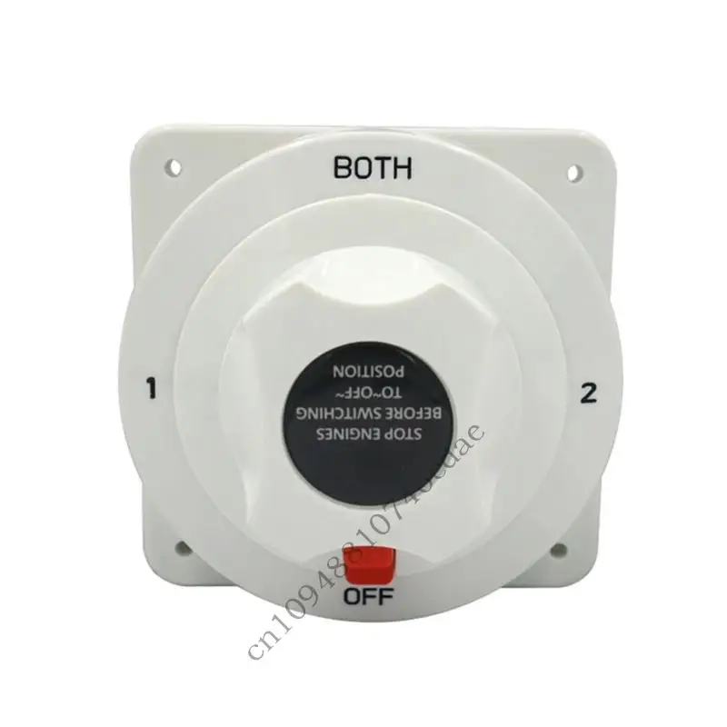 

0XXC Professional Marine Battery Switches 300A 3 Position Operation Plastic Brass Iron Marine Electrical Part For Vessel