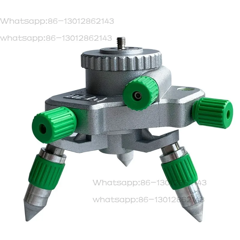 Level 12-wire tripod base, left and right fine-tuning, front and rear fine-tuning 360 ° all-round rotation