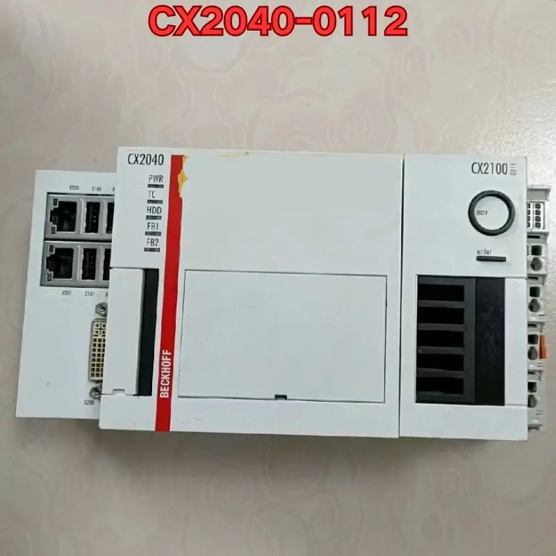 Second-hand PLC module CX2040-0112 function test is normal