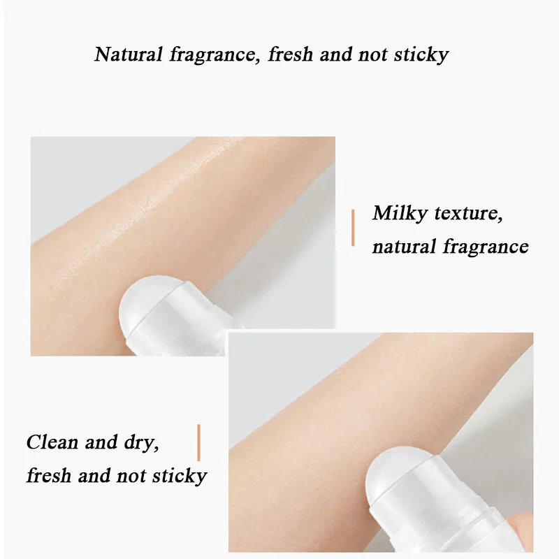 Dépistolet ant Roll-on Unisexe, Extraction de Plantes, sexuellement Durable, Sous les Aisselles, Non Collant et ReLabels