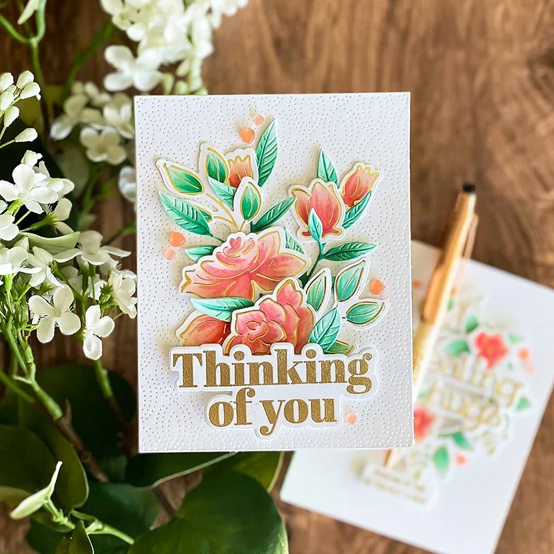 أيام الربيع الأزهار يترك الدانتيل إطار خلفية قطع يموت DIY بها بنفسك سكرابوكينغ ألبوم صور ديكورا قالب صنع بطاقة الحرفية