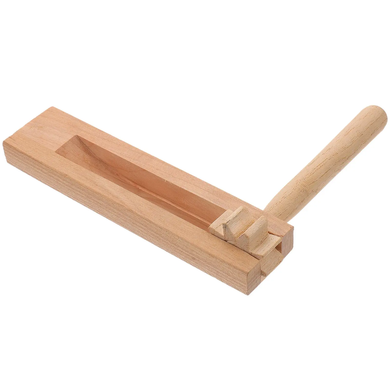 Wooden Soundboard Hand Percussion Castanet for Children Ratchet Noise Maker Educational Music Toy Kids Traditional Matraca