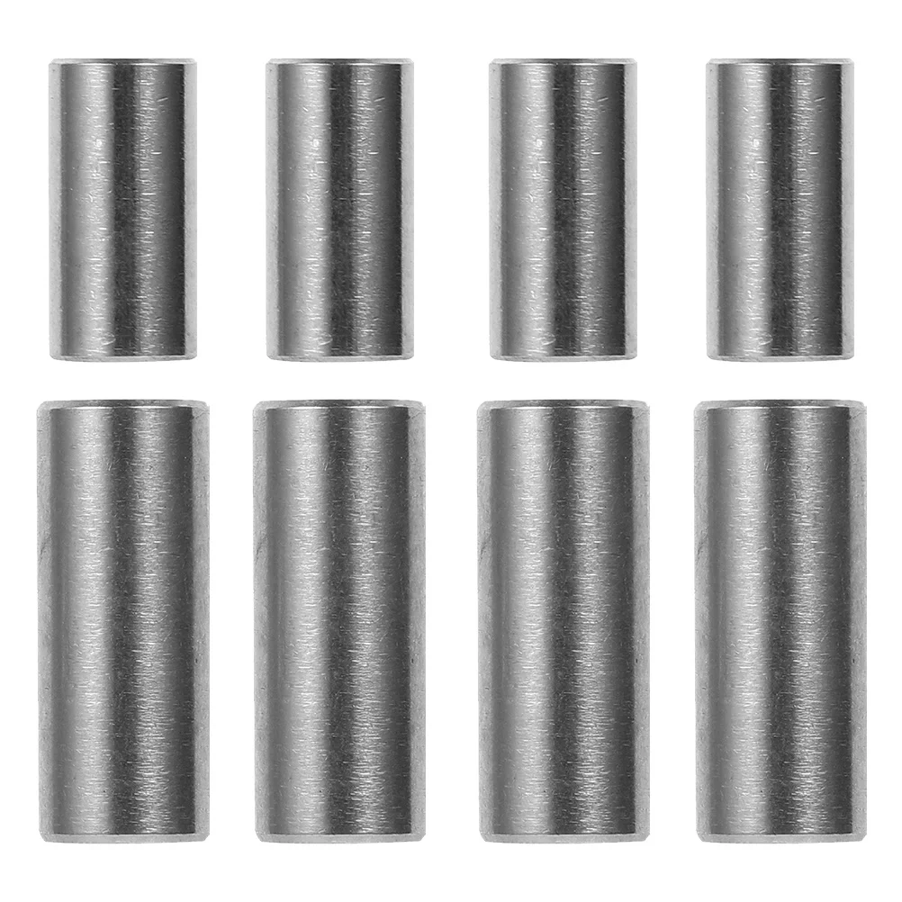 8 قطعة قضيب الأكمام الخيوط الفولاذ المقاوم للصدأ اقتران دائري الجوز الثقيلة مقاومة للتآكل موصل البناء الصناعي #5