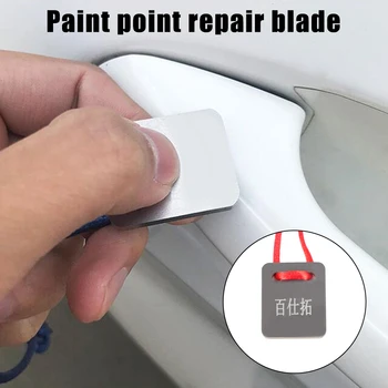 Car Polisher Scraper Blade Spray Paint Point Stains Sagging Varnish Sticker Removal Film Polishing Repair Tools Auto Accessories