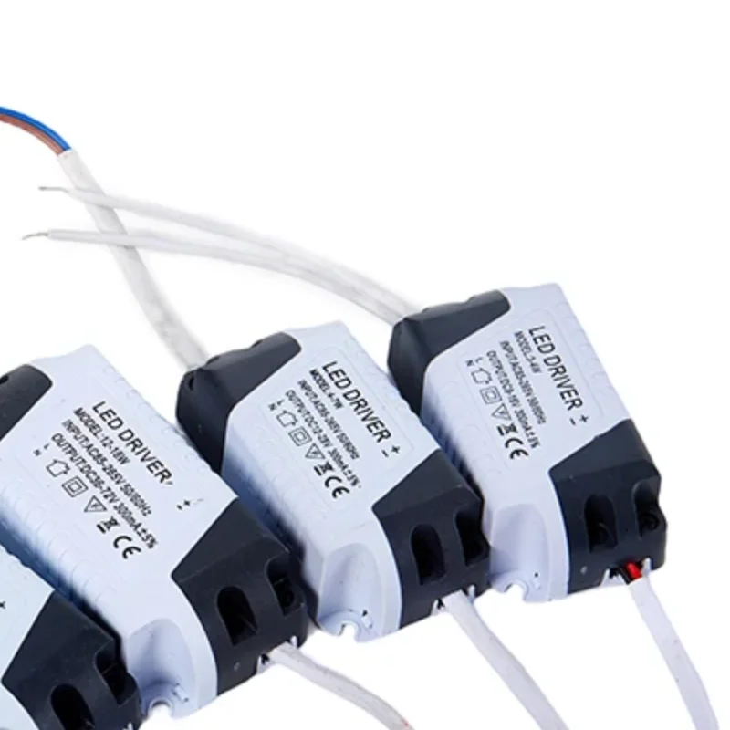 

1PC 3-4W/4-7W/8-12W/12-18W/18-24W/24W-36W New Transformer LED Lamp Driver