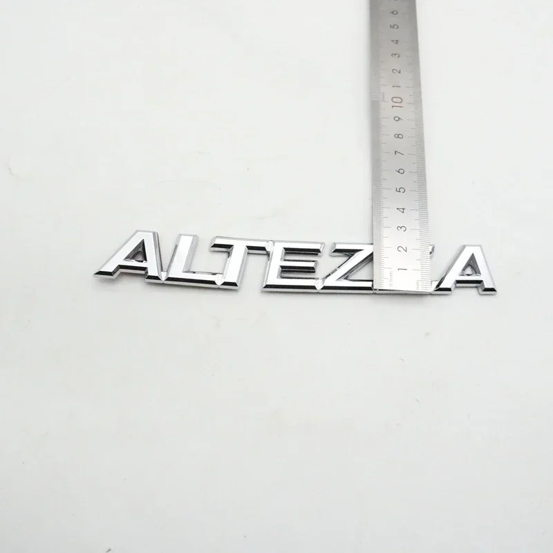 Car Sticker Altezza Emblem Logo Badge Chrome Letter Rear Trunk Decal For IS200 IS300 2001-2005
