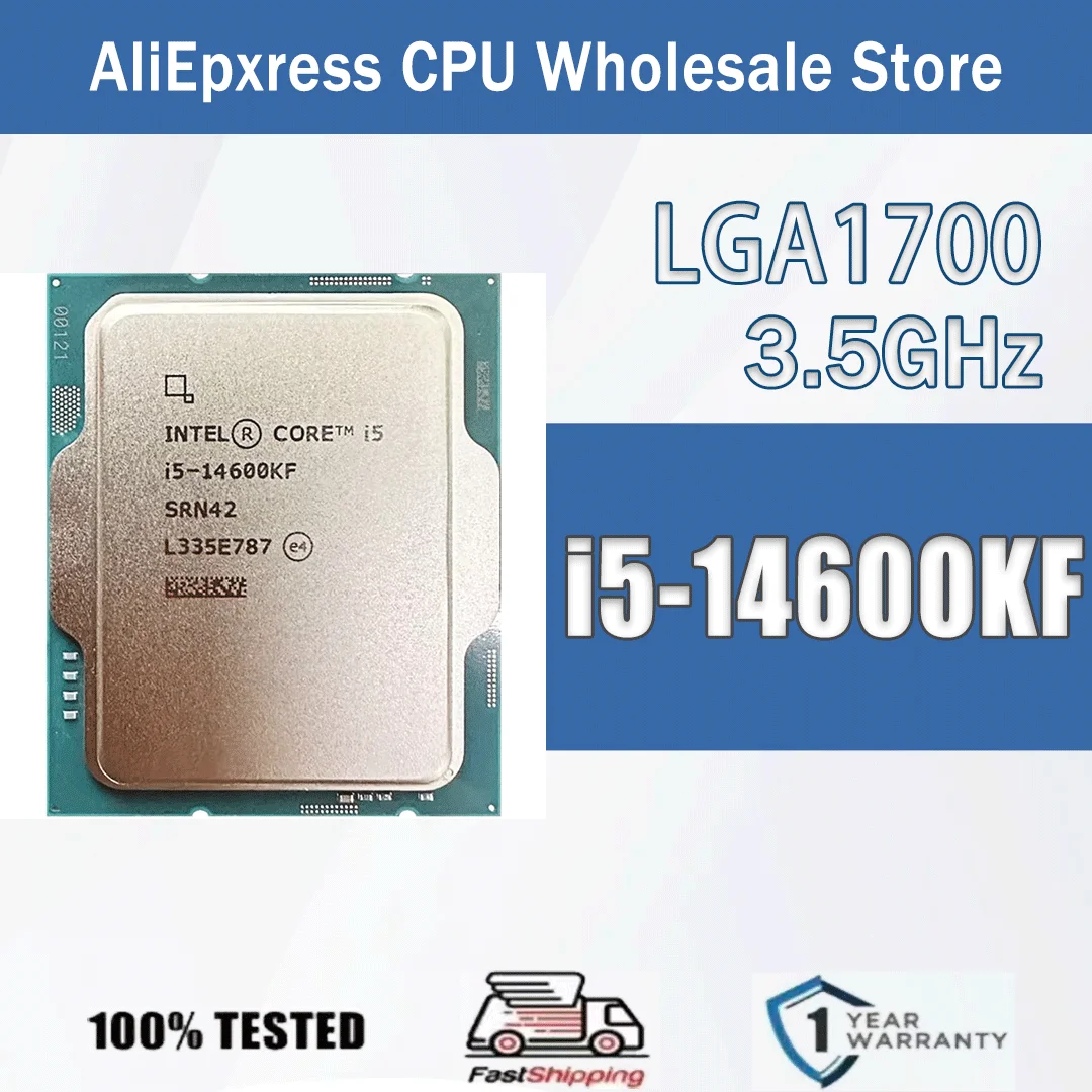 Intel Core i5-14600KF 14 Core 20 Thread 3.5GHz 125W 24MB Cache